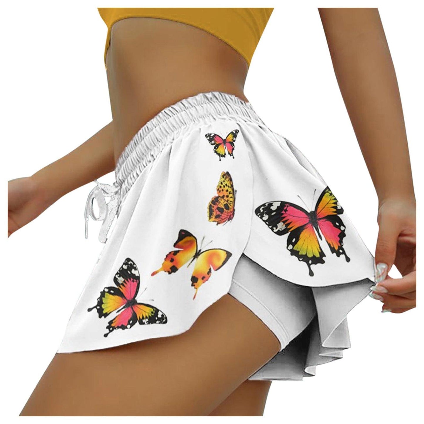 Women's Summer Fashion Drawstring Skirt Pants