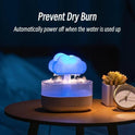 Rain Cloud Night Light Humidifier With Raining Water Drop Sound And 7 Color Led Light Essential Oil Diffuser Aromatherapy