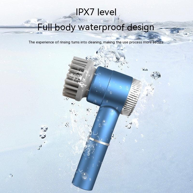 Multifunctional Handheld Wireless Charging Electric Dish Brush