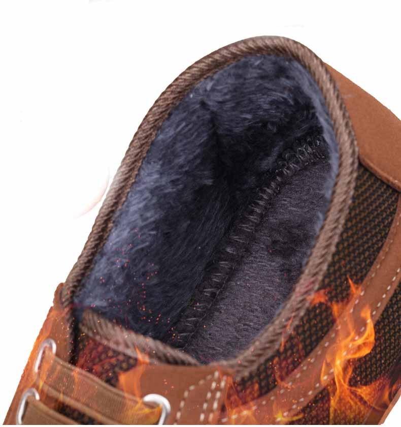 Men's Casual Thickened And Velvet Snow Boots