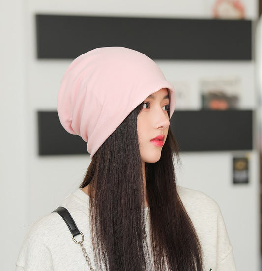 Women's Fashion Pullover Cap, Scarf And Neck Sleeve