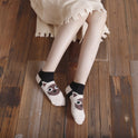 Women's Straight Cartoon Socks Cotton