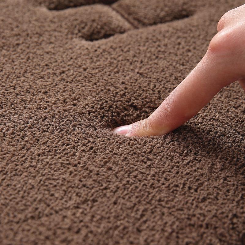 Cross-border Memory Foam Floor Mat Bathroom Bathroom Coral Fleece