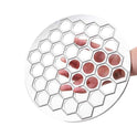 Aluminum Alloy Round Dumpling Mold Household Kitchen 37-hole Bag Dumpling Mold