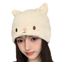 Women's Fashionable Knitted Thermal Head Cover Hat