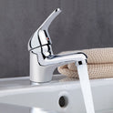 Cloakroom Basin Mixer Tap Chrome Basin Sink Mono Bathroom  Fixings    Waste New