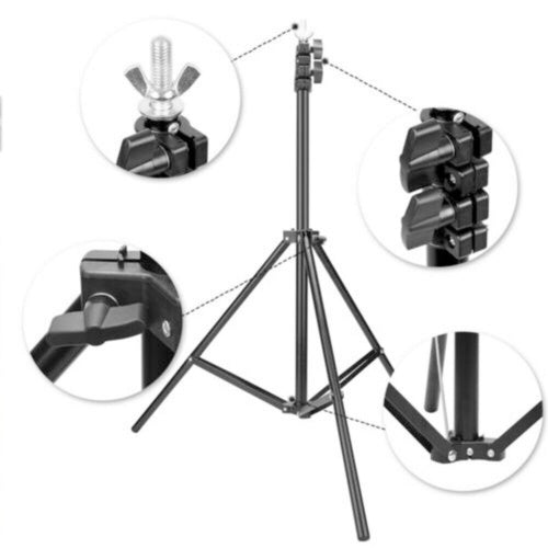 Adjustable Photography Background Support Stand Photo Backdrop Crossbar Kit