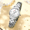 Quartz Steel Strap Rhinestone Women's Watch