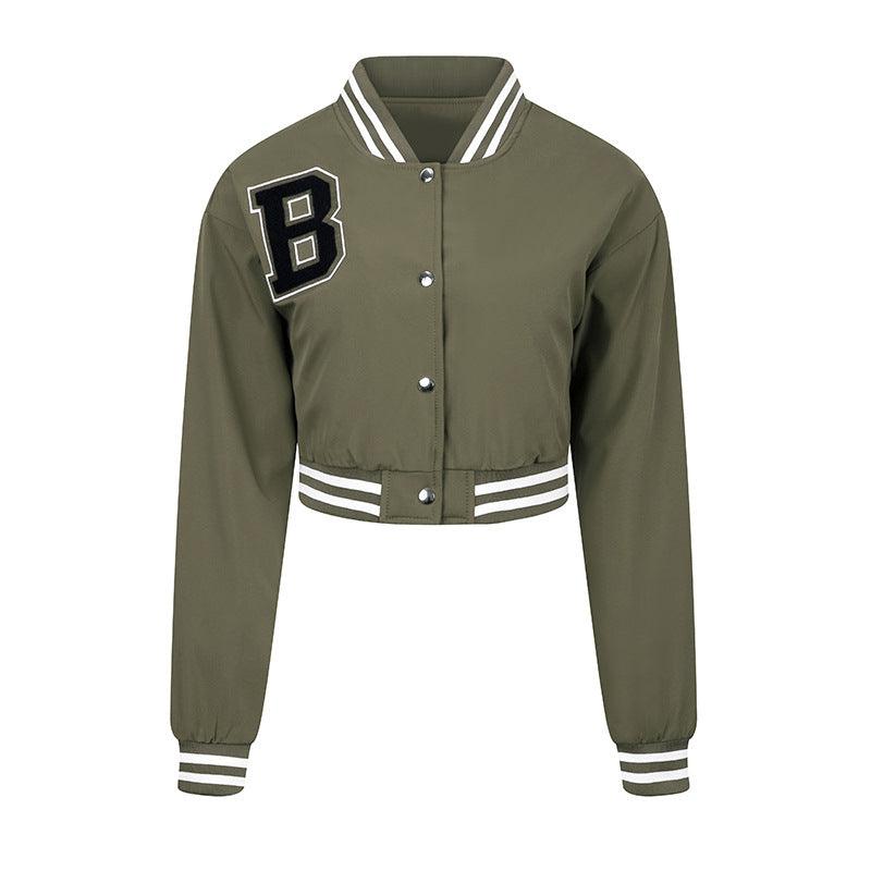 Women's Casual Jacket Spring And Autumn Thin Cotton Coat