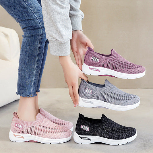 Women's Casual Soft Bottom Breathable Sock-like Shoes