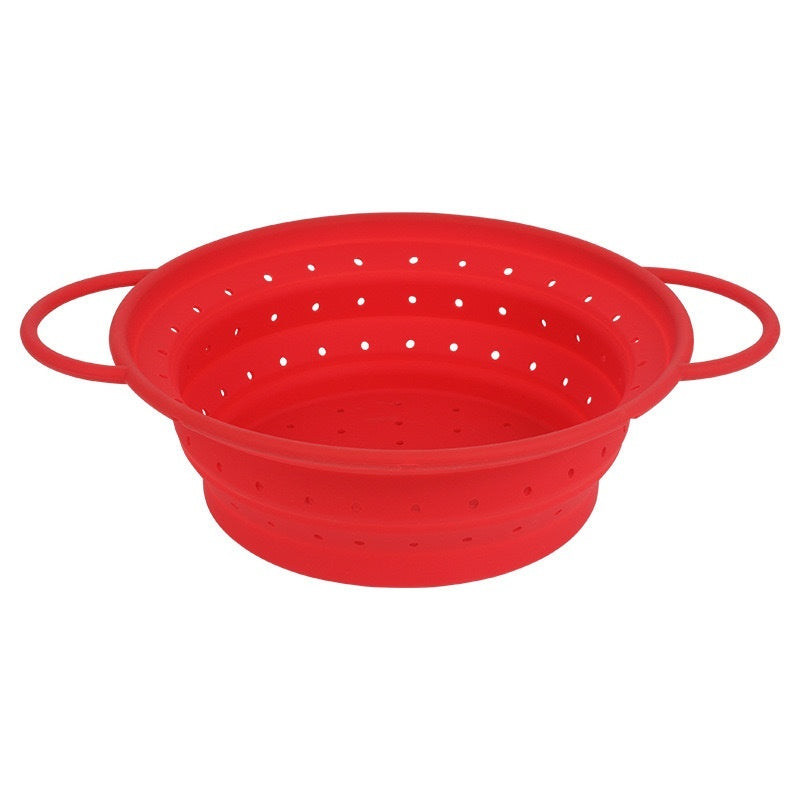 Silicone High Temperature Resistant Foldable Adjustable Drain Basket