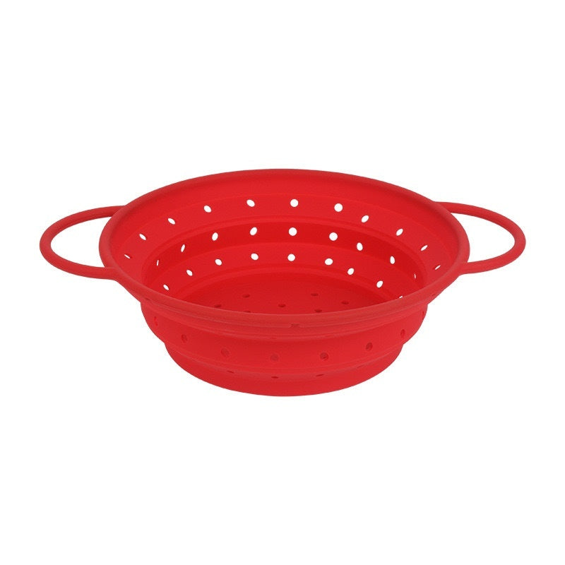 Silicone High Temperature Resistant Foldable Adjustable Drain Basket