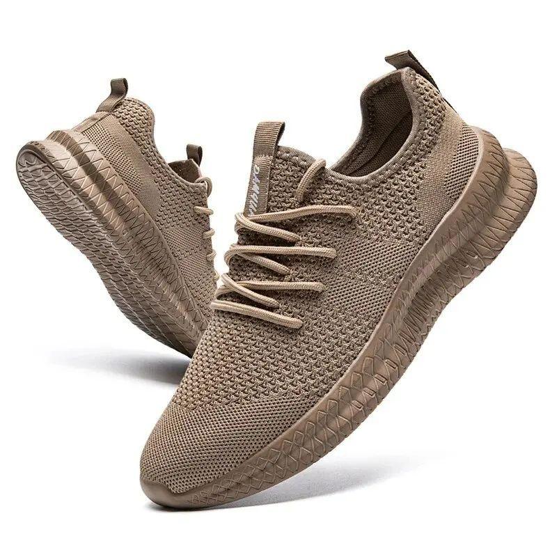 Men's Running Shoes Light Lace-up Sneakers