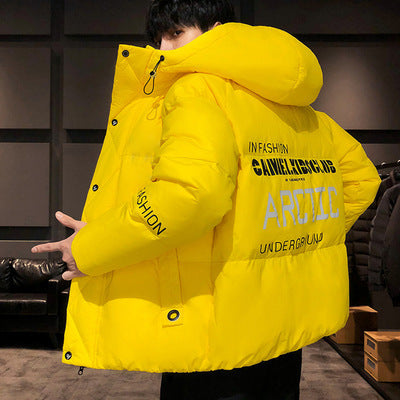 Men's Bakery Coat Cotton Short Winter Jacket