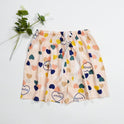 Women's Cotton Silk Shorts Plus Size Homewear Beach Pants