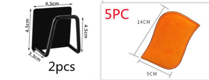 Sink Sponge Drain Drying Rack 304 Stainless Steel Storage Rack