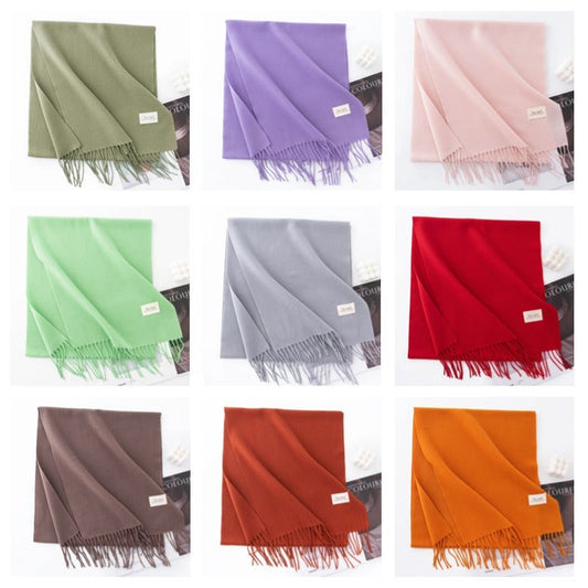 Artificial Cashmere Scarf Female Warm Shawl