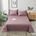 Solid Color Sanding Washed Cotton Single Piece Is Pure Student Dormitory Single Bed Sheet