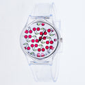 Korean Fashion And Beautiful Color Jelly Student Casual Watch