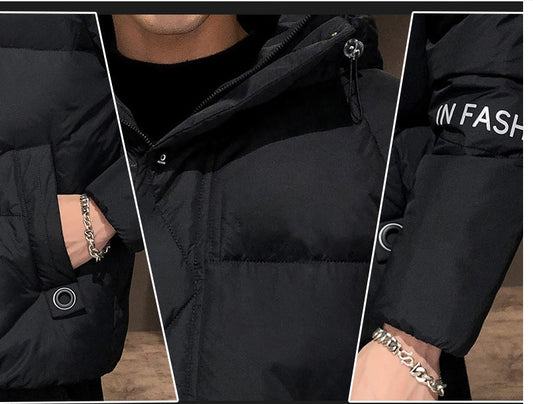 Men's Bakery Coat Cotton Short Winter Jacket