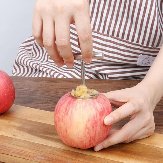 Stainless Steel Apples Rice Mold Stewed Rock Sugar Pear Large Core Puller Fruit Core Hole Digger Remover Kitchen Gadgets