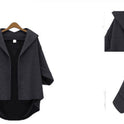 Ladies Fashion Woolen Three-quarter Sleeve Jacket
