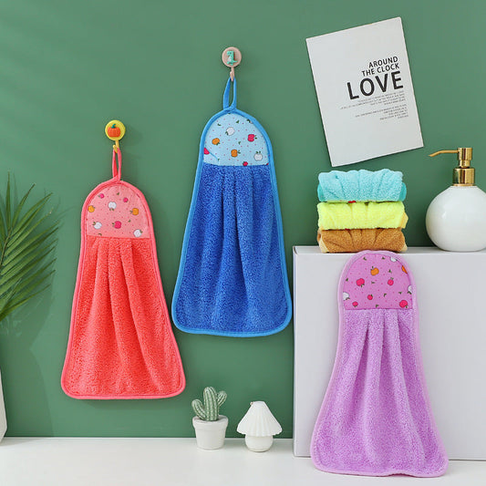 Coral Fleece Material Hand Towel