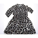 Leopard Print Loose Casual Dress