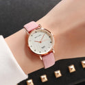 Simple Casual Belt Ladies Couple Quartz Watch