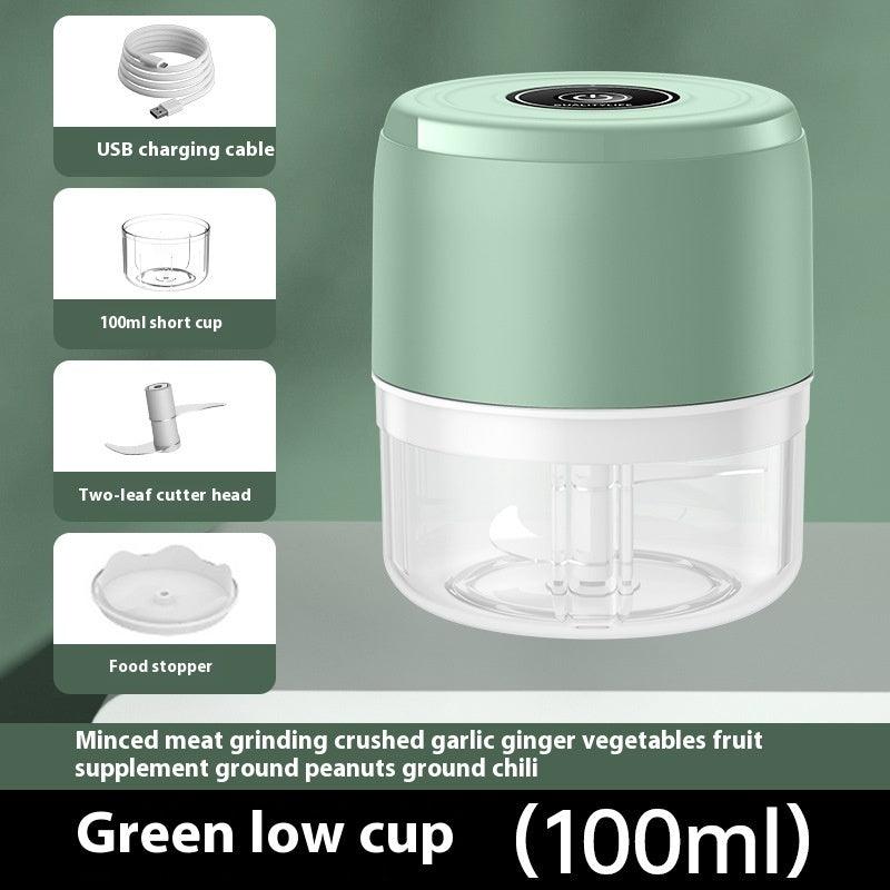 Mini Wireless Electric Garlic Press Garlic Masher Pull Garlic Masher Garlic