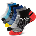 Running Basketball Outdoor Socks Men's Breathable Sweat Absorbing Socks Ankle Socks