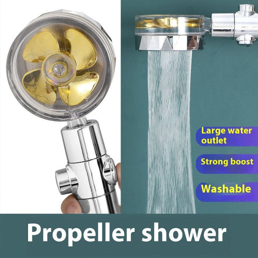 Simple Turbocharged Showerhead Handheld Nozzle