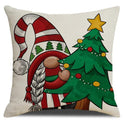 Christmas Pillow Red Combination Throw Pillowcase