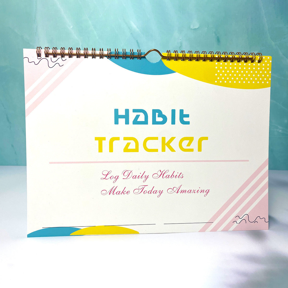 No Date English Habit Tracking Device Self-discipline Clock-in Schedule Record Planning