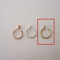 Non-piercing Nose Ring Plated 14K Gold Nose Stud