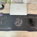 Water-repellent Cloth TYPC Interface Luminous Electric Actually Gaming Mouse Mat