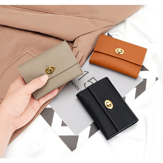 Women's Short Cowhide Wallet Fashion