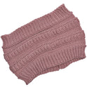 Women's Fashion Winter Hat Widened Solid Color Hair Bands