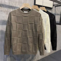 Men's Round Neck Long Sleeve Bottoming Shirt Sweater