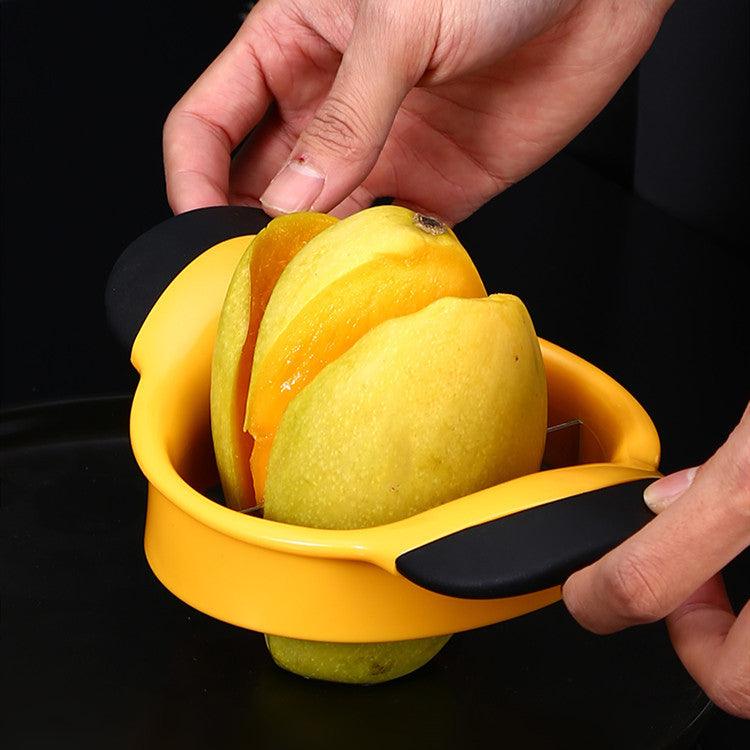Frosted Material Handle Mango Dicer Peeler And Meat Taker