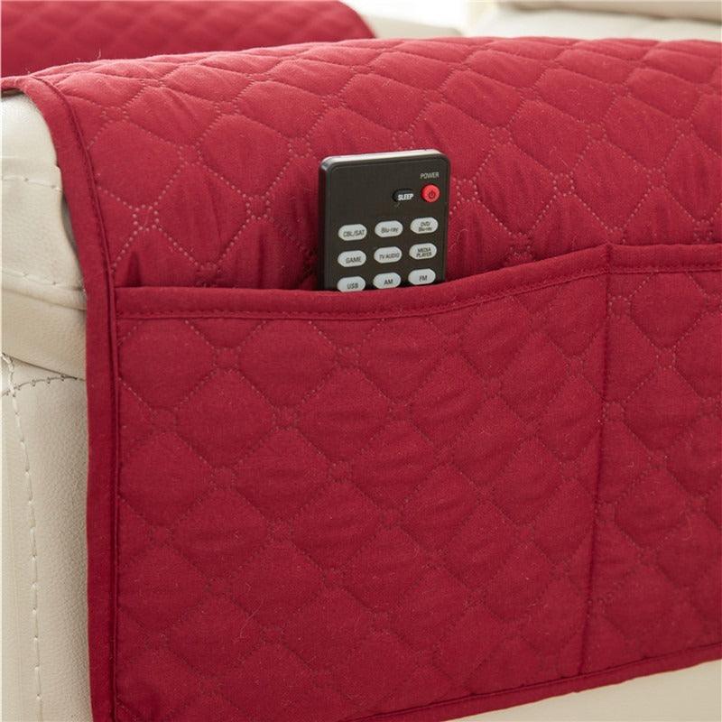 Sofa Headrest Armrest Pad Three-piece Set
