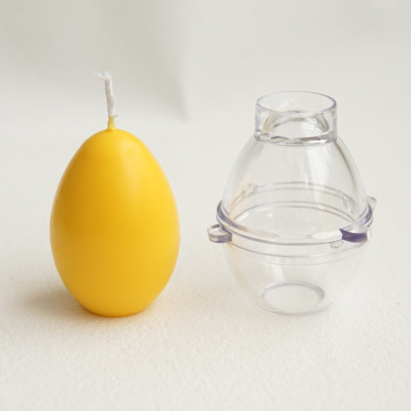 DIY Aromatherapy Candle Egg-shaped Plastic Mold