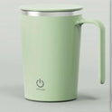 Kitchen Electric Mixing Cup Stirring Coffee Cup Automatic Mixing Mugs Cup Lazy Rotating Magnetic Water Cup