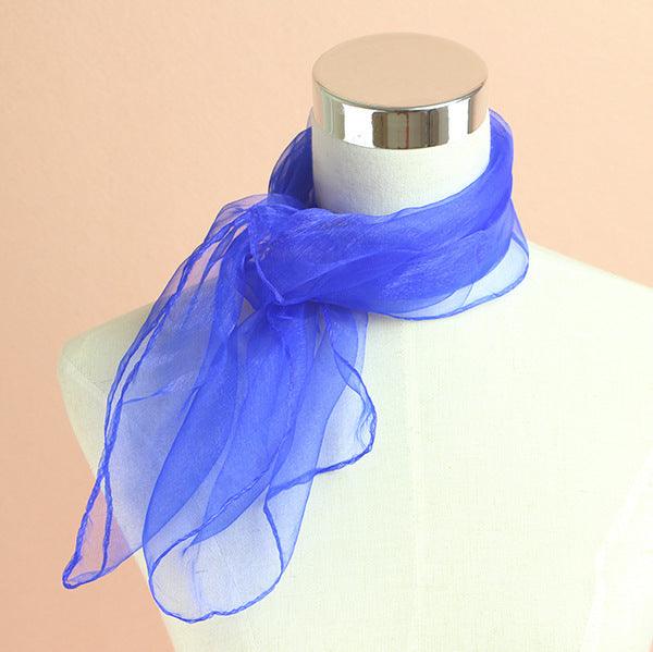 Perform Dance New Pure Color Chiffon Scarf