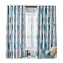 Nordic Style Nordic Leaf Curtain Shading Bedroom Living Room Shading Curtain Finished Simple Modern