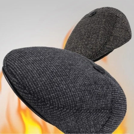 Men's Fashion Casual Winter Warm Peaked Cap