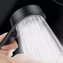 High Pressure Bath Shower Head 5 Mode Large Chrome Handset Heads Water Saving