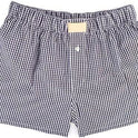 Women's Casual Plaid Cotton Arrow Pants Loose Four-corner Button Shorts