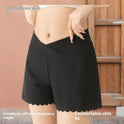 Pregnant Women's Safety Pants Summer Thin Low Waist Wide Leg Anti-exposure Shorts