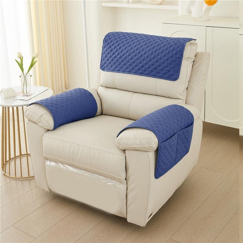 Sofa Headrest Armrest Pad Three-piece Set